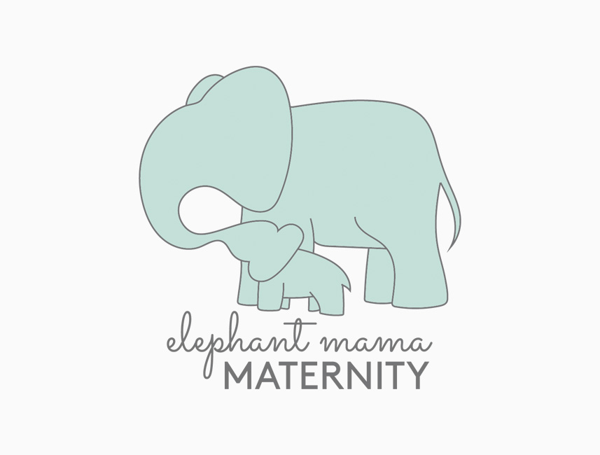 Elephant Mama Maternity Identity