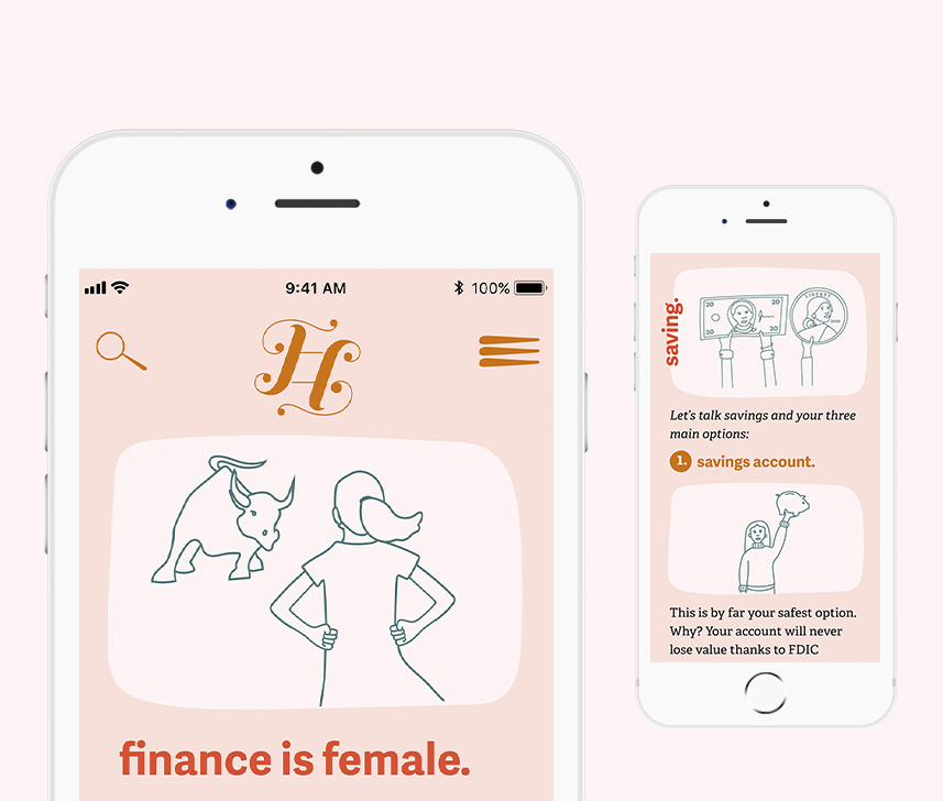 Finance is Female App